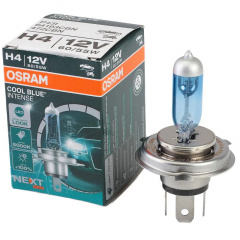 Галогеновая лампа Osram H4 12V 60W P43t Cool Blue Intense Next Gen (64193CBN) Прилуки