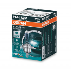 Галогеновая лампа Osram H4 12V 60W P43t Cool Blue Intense Next Gen (64193CBN) Прилуки