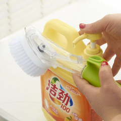 Многофункциональная щетка с дозатором для мытья посуды Automatic Liquid Cleaning Brush DMZ-8890 (WN-19) Харьков