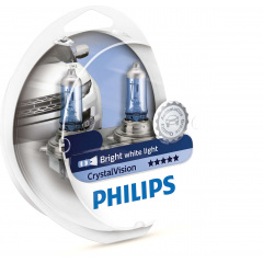 Автолампа PHILIPS 12362CV H11 55W 12V PGJ19-2 CristalVision+W5Wx2 Фастов