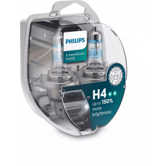 Автолампа PHILIPS 12342XVPS2 H4 60/55W 12V P43T X-tremeVision Pro150 +150% Полтава