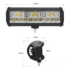 Светодиодная фара Starlight JR-K-54W 9-32V combo Покровск