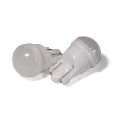 Светодиодная лампа StarLight T10 1 диод COB 12V 0.4W WHITE / матовая линза / CERAMIC Київ
