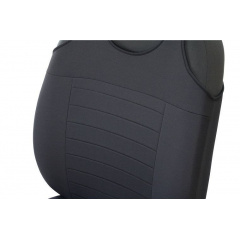 Авточехлы майки для SEAT Toledo 2005-2012 (5P) mk III POK-TER Trend серые (на передние сиденья) Киев