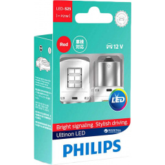 Автолампа диоды PHILIPS 11498ULRX2 P21W LED 12 X2 Red Київ