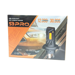 Комплект LED ламп S3PRO HeadLight H7 12V 50W/set 6000K Киев