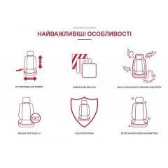 Накидки чехлы на передние сиденья CHERY Amulet 2003-2014 POK-TER PsT Южноукраїнськ