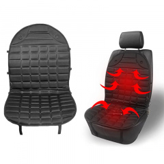 Накидка на два сиденья AIKESI 02 Black GB4706 с подогревом от прикуривателя 12В для автомобиля Одеса