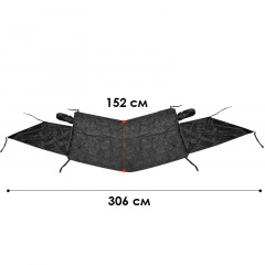 Защитная накидка на лобовое стекло WOLF box DF-LSDR-01 152х306 см Львов