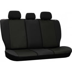 Авточехлы из эко кожи Toyota Auris (2006-2012) POK-TER Road с черной вставкой Луцк