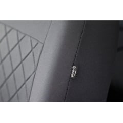 Чехлы на авто HYUNDAI i20 2008-2012 POK-TER Draft Line с серой вставкой Лубны