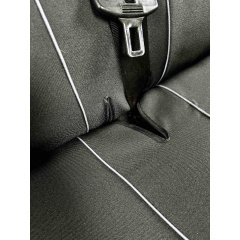 Авточехлы с автоткани для MERCEDES Sprinter W901-905 1995-2006 Kegel-Blazusiak SOLID 1+2 черные Кривой Рог