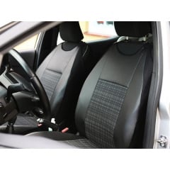 Накидки на сиденье для FORD FUSION 2002-2012 POK-TER Select Эко кожа с автотканью Івано-Франківськ