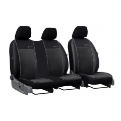 Авточехлы для CITROEN JUMPER 1995-2007 эко кожа с алькантарой POK-TER Exclusive 1+2 черный Білгород-Дністровський