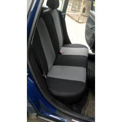 Авточехлы Mitsubishi L200 (2005-2015) POK-TER Classic Plus с серой вставкой Хмельницький