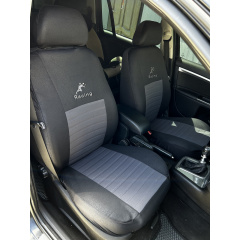 Авточехлы GEELY MK Cross 2010-2016 (2002-2011) CarCommerce TANGO графит Весёлое