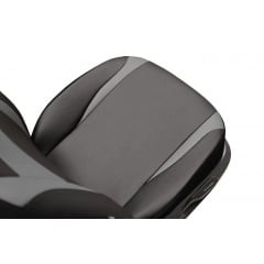 Авточехлы из эко кожи CITROEN C5 2008-2017 POK-TER Design Leather с серой вставкой Киев