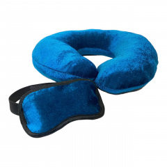 Набор для сна "Sleep and Fly" синий VS Thermal Eco Bag Михайловка