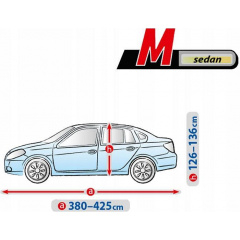 Чехол-тент для автомобиля DAEWOO SENS Kegel-Blazusiak Basic Garage M Sedan Серый (5-3962-241-3021) Кушугум