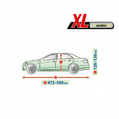 Чехол-тент для автомобиля Kegel-Blazusiak для GAZ Volga sedan Mobile Garage XL Sedan (5-4113-248-3020) Вінниця