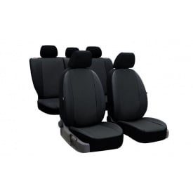 Авточехлы из эко кожи HYUNDAI i20 2008-2012 POK-TER PERLINE с черной вставкой