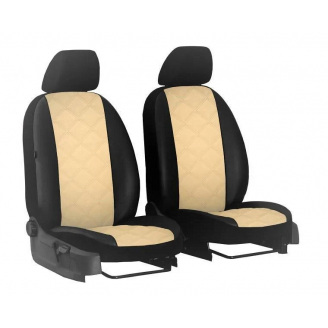 Чехлы на передние сиденья POK-TER для CHERY A15 2003-2014 экокожа Elit Бежевый (r416652)