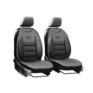 Авточехлы накидки для Renault Vel Satis (2001-2009) POK-TER GT серые (на передние сиденья)