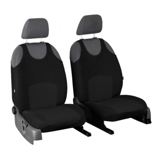 Майки чехлы на передние сиденья GEELY GC6 2014- (2002-2011) POK-TER Tuning Classic черные