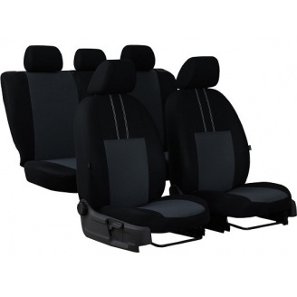 Авточехлы для GEELY GC6 2014- (2002-2011) POK-TER Economic с серой вставкой