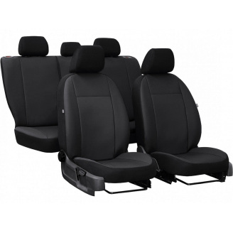 Авточехлы из эко кожи GEELY GХ2 2012- (2002-2011) POK-TER Road с черной вставкой