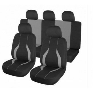 Авточехлы для CHERY A15 2003-2014 AUAU Bolero с серой вставкой (r416618)
