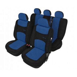 Авточехлы из автоткани Kegel-Blazusiak SPORT LINE+ для CHERY A15 2003-2014 Синий (r416609)