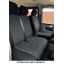 Авточехлы с автоткани для Ford Transit 2000-2006 POK-TER VIP 1+2 с синей вставкой Дніпро
