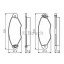 Тормозные колодки Bosch дисковые передние CITROEN/NISSAN/RENAULT Xsara/Kubistar/Kangoo 0986495235 Черновцы