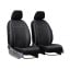 Чехлы на авто для CITROEN JUMPER 1995-2007 POK-TER эко кожа с алькантарой Exclusive черные Обухов