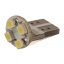 Светодиодная лампа AllLight T10 4 диода 3528 W2,1x9,5d 12V WHITE плата (керамический цоколь) Житомир