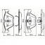 Тормозные колодки Bosch дисковые передние BMW/520i/525i/525i/530d/530d/530i/530i F P 0986495082 Єланець