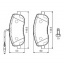 Тормозные колодки Bosch дисковые передние CITROEN Jumpy/C8/FIAT Scudo04/LANCIA Phedra/ 0986424789 Київ
