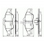 Тормозные колодки Bosch дисковые передние MERCEDES/VW Sprinter/Vito(638)/LT F 0986494504 Харьков