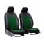 Чехлы на авто для DAEWOO ESPERO 1990-1998 POK-TER эко кожа с алькантарой Exclusive зеленые Петрове