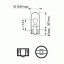 Автолампа ук. PHILIPS 13961CP W5W 24V 5W W2,1X9,5d Ромни