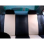 Авточехлы из эко кожи AUDI A4 1996-2001 B5 POK-TER Road с бежевой вставкой Ворожба