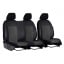 Авточехлы комбинированные Ford Transit 2000-2006 POK-TER Unico 1+2 с серой вставкой Івано-Франківськ