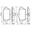 Тормозные колодки Bosch дисковые задние MB S-Klasse R 0986494790 Оріхів