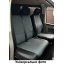 Авточехлы для CITROEN Jumpy 1995-2007 POK-TER Perline 1+2 с черной вставкой перфорированной экокожи Володарск-Волынский