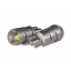 Светодиодная лампа StarLight T10 1 диод СОВ 12V 0.5W WHITE / прозрачная линза / серый пластиковый цоколь (replica) Надвірна