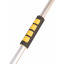 Щетка автомобильная телескопическая с клапаном 200 мм L 1070-1680 мм MASTERTOOL GM (84-0017) Южноукраинск