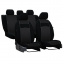 Авточехлы из автоткани для GEELY MR 2003-2008 (2002-2011) POK-TER VIP черные с серой вставкой Нежин