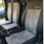 Авточехлы для CITROEN JUMPY 1995-2007 эко кожа с алькантарой POK-TER Exclusive 1+2 серый Киев