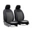 Чехлы на передние сиденья для GEELY LC Cross 2008-2016 (2002-2011) POK-TER эко кожа с алькантарой Exclusive Київ